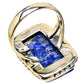Lapis Lazuli Rings handcrafted by Ana Silver Co - RING133114 - Photo 3