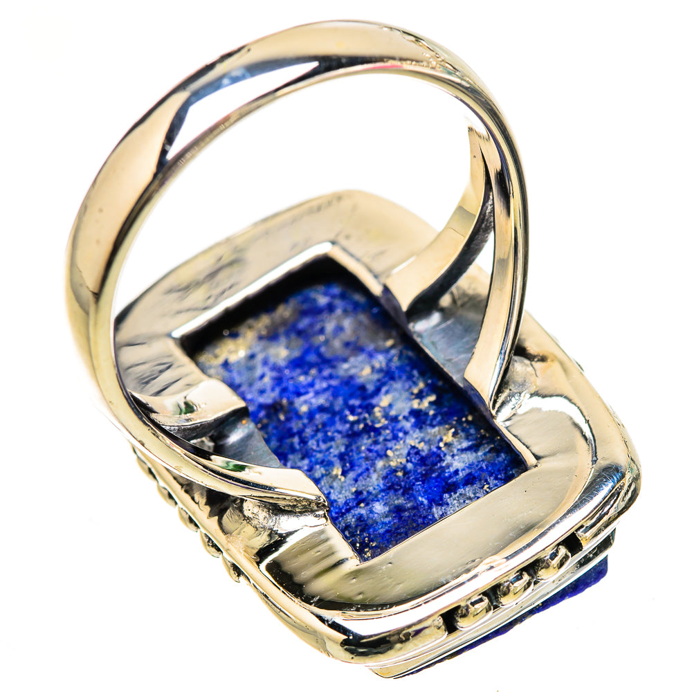 Lapis Lazuli Rings handcrafted by Ana Silver Co - RING133114 - Photo 3
