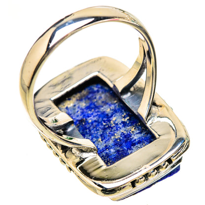 Lapis Lazuli Rings handcrafted by Ana Silver Co - RING133114 - Photo 3