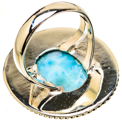 Larimar Rings handcrafted by Ana Silver Co - RING133115 - Photo 3