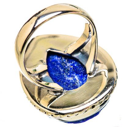 Lapis Lazuli Rings handcrafted by Ana Silver Co - RING133119 - Photo 3