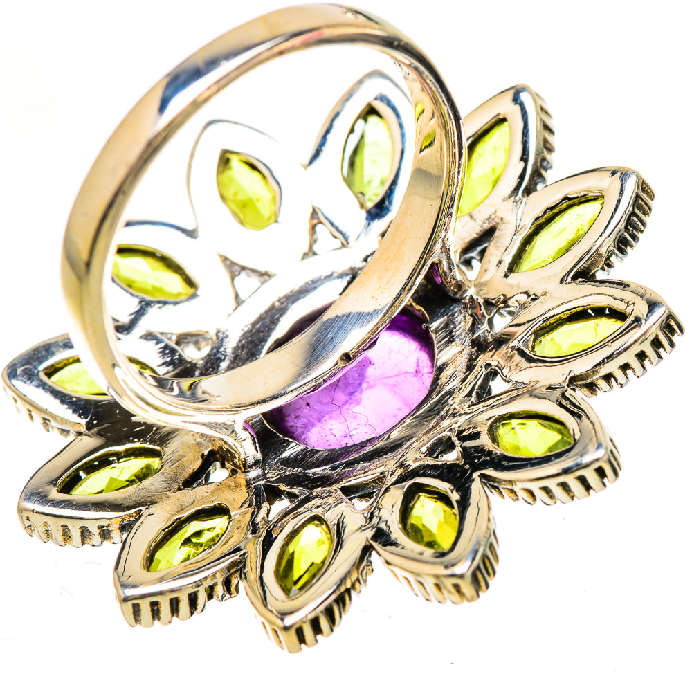 Amethyst Rings handcrafted by Ana Silver Co - RING133124 - Photo 3