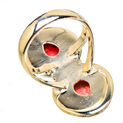 Rhodochrosite Rings handcrafted by Ana Silver Co - RING133129 - Photo 3