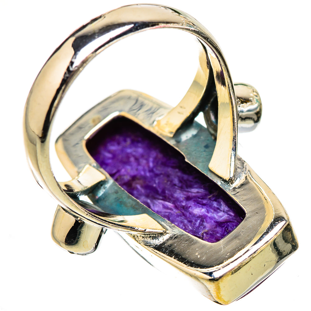 Charoite Rings handcrafted by Ana Silver Co - RING133131 - Photo 3