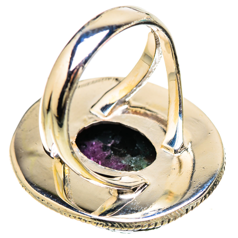Ruby Zoisite Rings handcrafted by Ana Silver Co - RING133136 - Photo 3