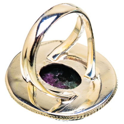 Ruby Zoisite Rings handcrafted by Ana Silver Co - RING133136 - Photo 3