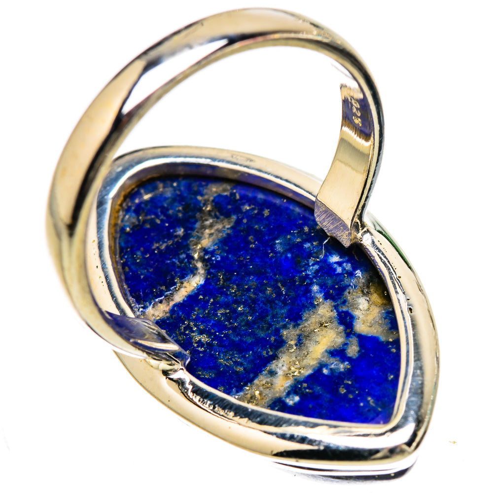 Lapis Lazuli Rings handcrafted by Ana Silver Co - RING133148 - Photo 3