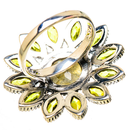 Labradorite Rings handcrafted by Ana Silver Co - RING133152 - Photo 3