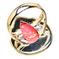 Rhodochrosite Rings handcrafted by Ana Silver Co - RING133156 - Photo 3