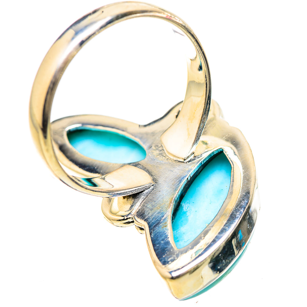Larimar Rings handcrafted by Ana Silver Co - RING133161 - Photo 3