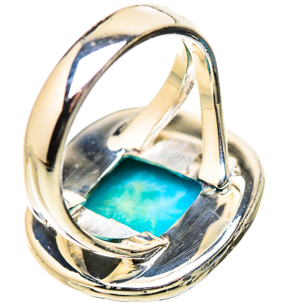 Larimar Rings handcrafted by Ana Silver Co - RING133163 - Photo 3