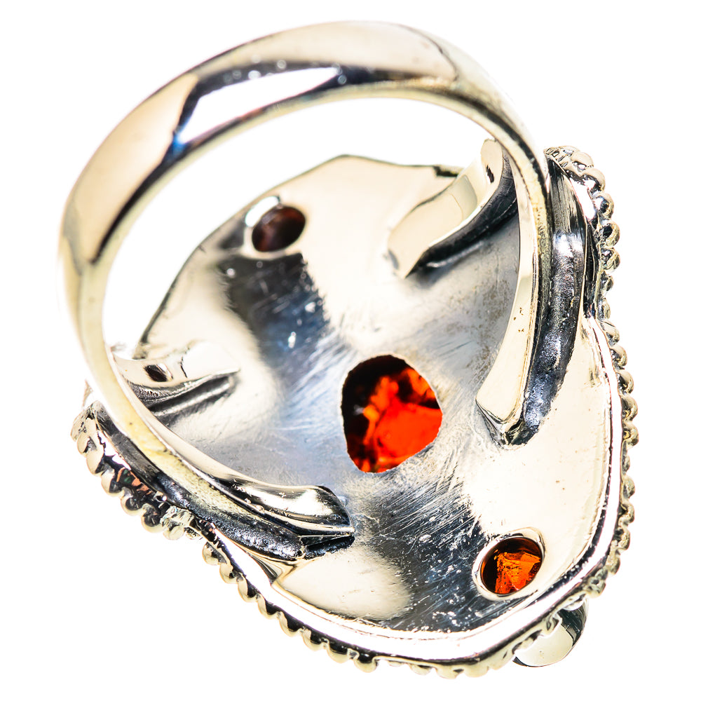 Garnet Rings handcrafted by Ana Silver Co - RING133175 - Photo 3