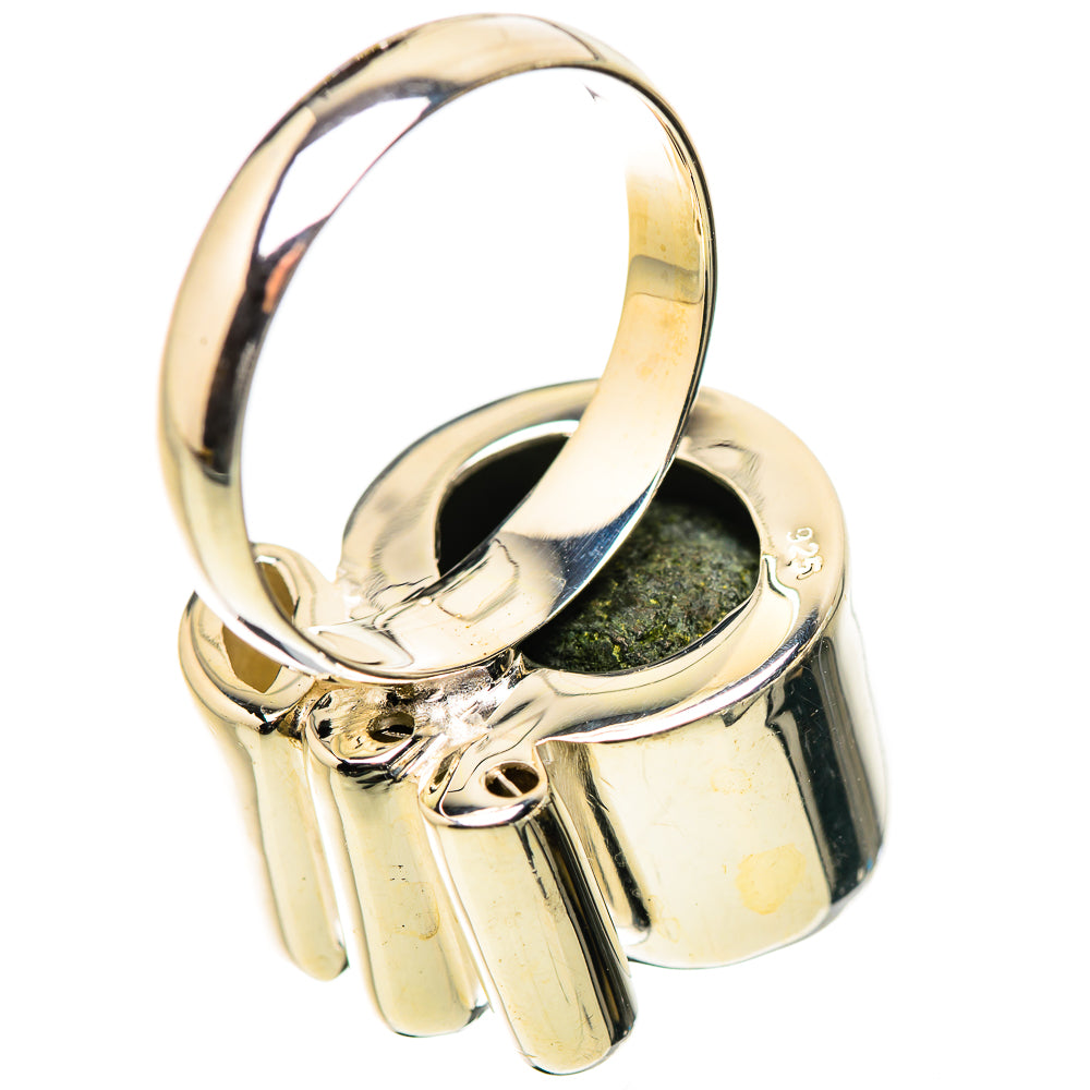 Coconut Coconut Geode Druzy Rings handcrafted by Ana Silver Co - RING133186 - Photo 3