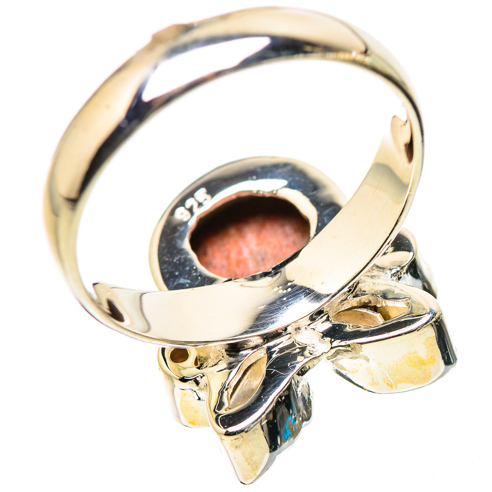 Mexican Fire Opal Rings handcrafted by Ana Silver Co - RING133188 - Photo 3