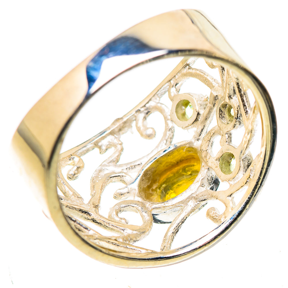 Ethiopian Opal Rings handcrafted by Ana Silver Co - RING133189 - Photo 3