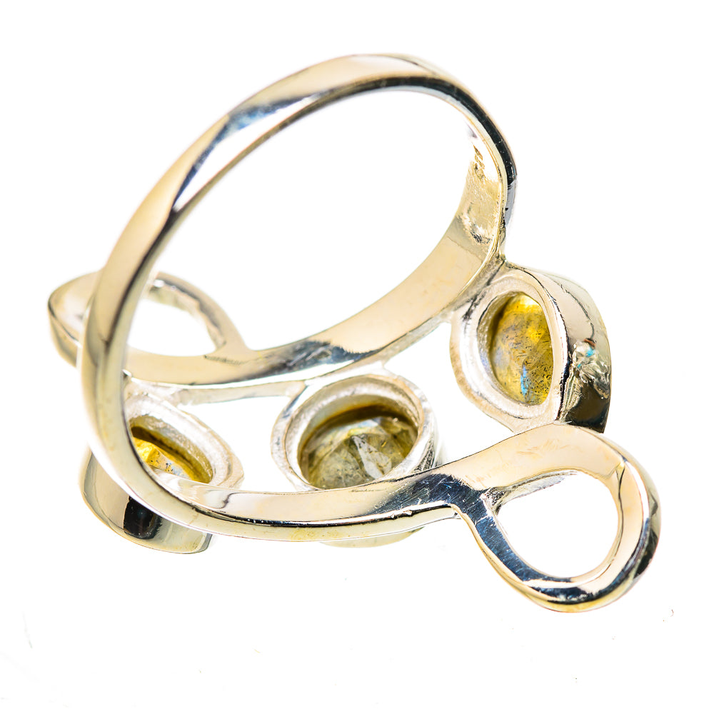 Labradorite Rings handcrafted by Ana Silver Co - RING133193 - Photo 3