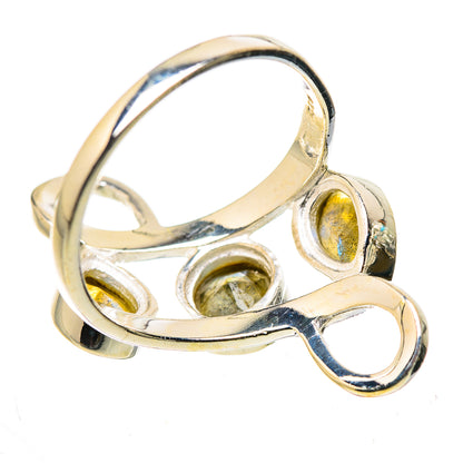 Labradorite Rings handcrafted by Ana Silver Co - RING133193 - Photo 3