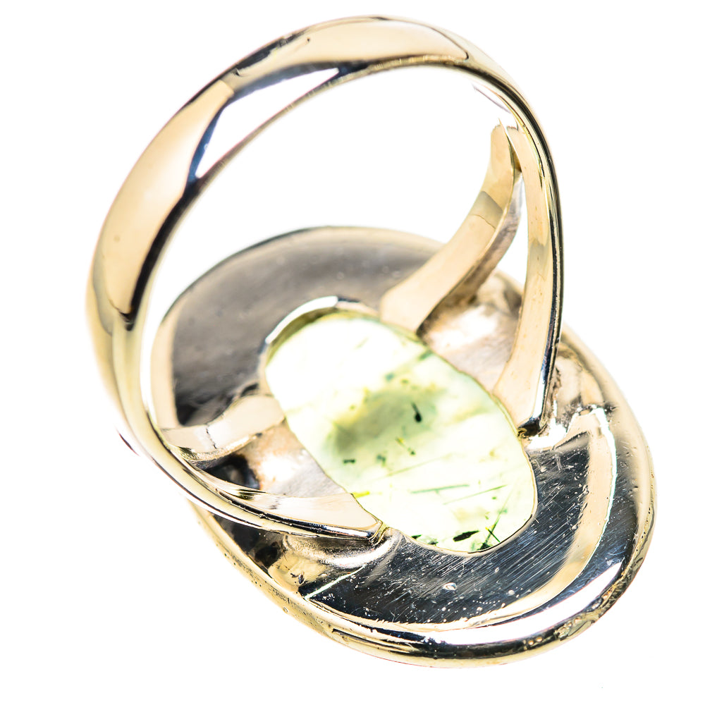 Prehnite Rings handcrafted by Ana Silver Co - RING133197 - Photo 3