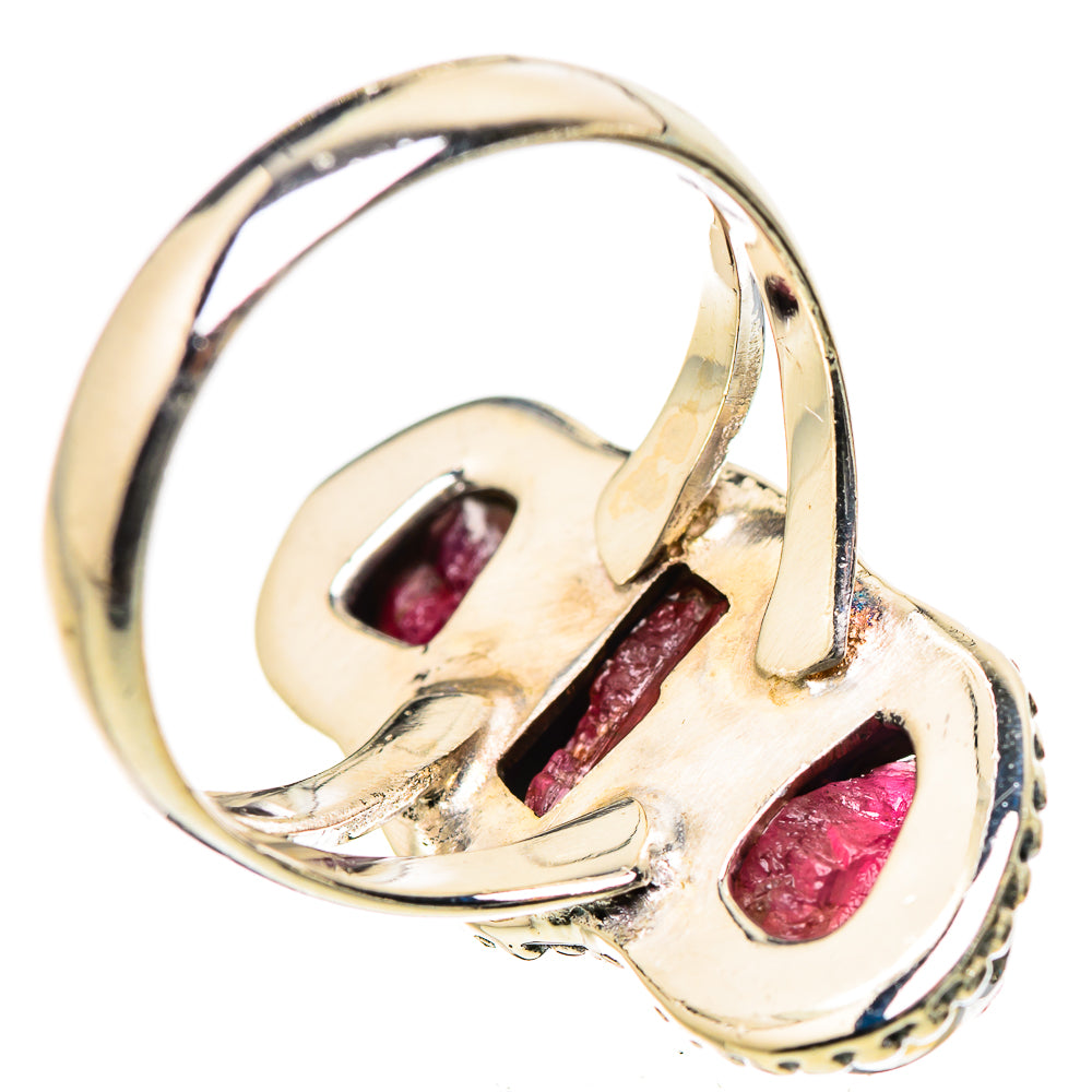 Pink Tourmaline Rings handcrafted by Ana Silver Co - RING133199 - Photo 3