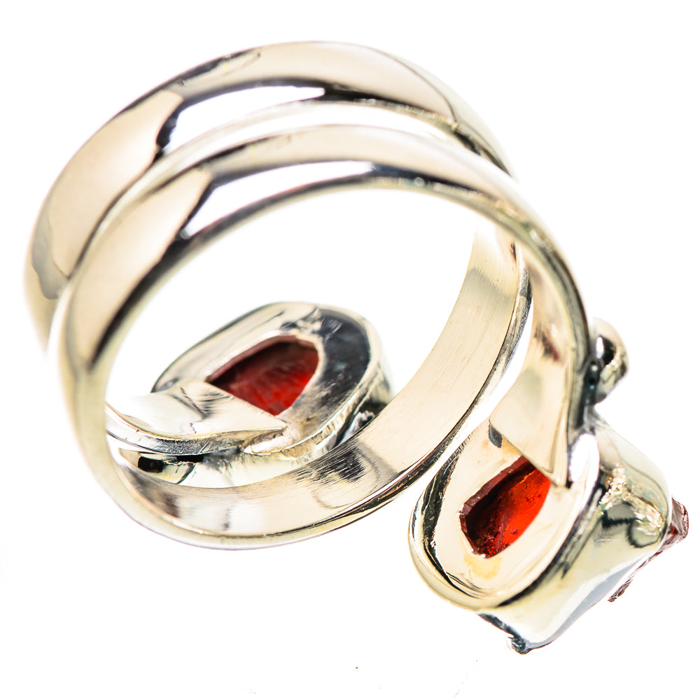 Garnet Rings handcrafted by Ana Silver Co - RING133201 - Photo 3