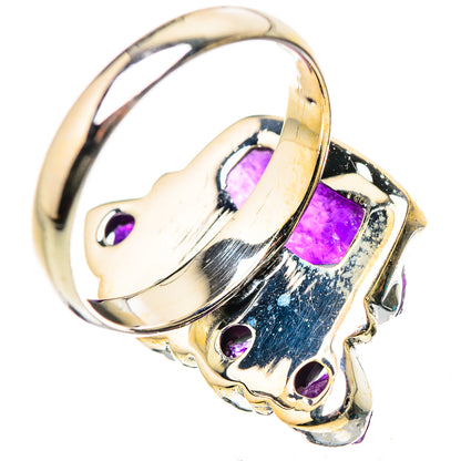 Amethyst Rings handcrafted by Ana Silver Co - RING133202 - Photo 3