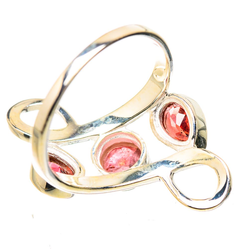 Pink Tourmaline Rings handcrafted by Ana Silver Co - RING133225 - Photo 3