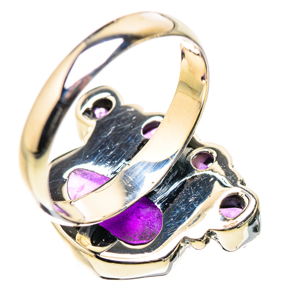 Amethyst Rings handcrafted by Ana Silver Co - RING133226 - Photo 3