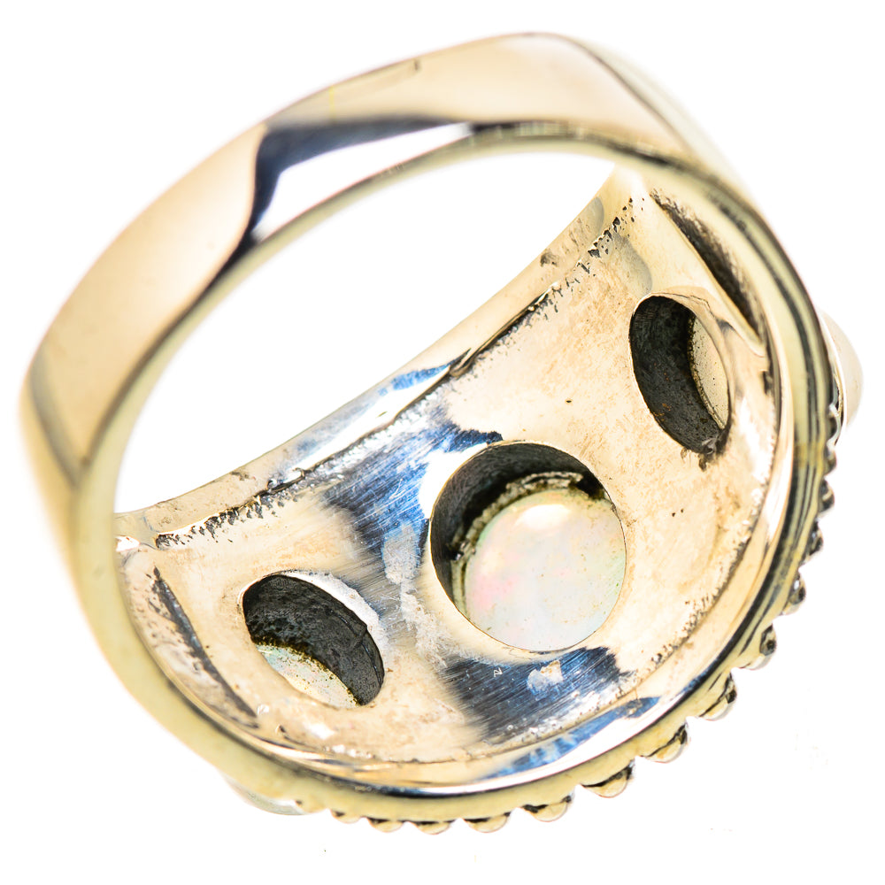 Ethiopian Opal Rings handcrafted by Ana Silver Co - RING133236 - Photo 3