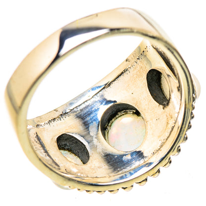 Ethiopian Opal Rings handcrafted by Ana Silver Co - RING133236 - Photo 3