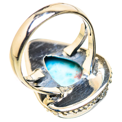Larimar Rings handcrafted by Ana Silver Co - RING133239 - Photo 3