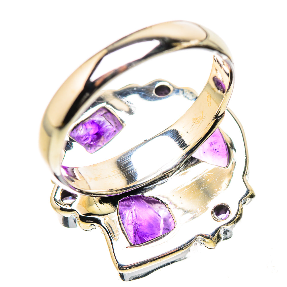 Amethyst Rings handcrafted by Ana Silver Co - RING133247 - Photo 3