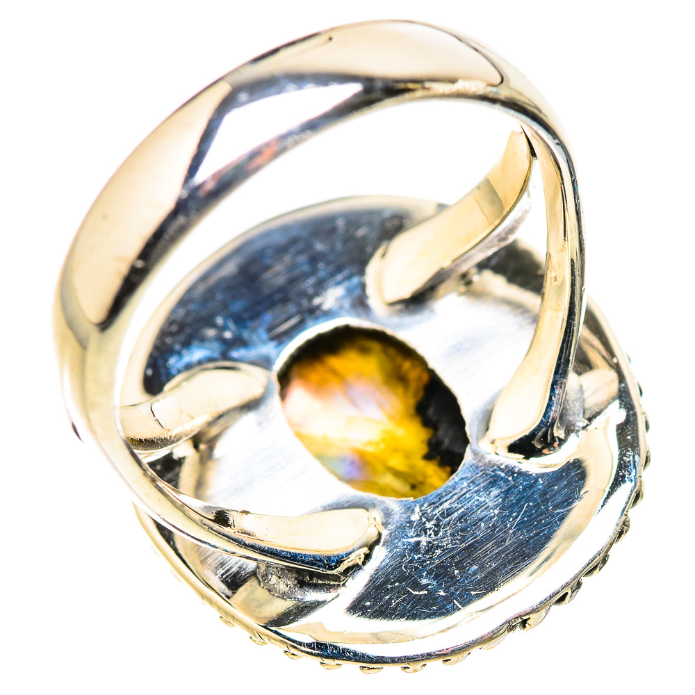 Labradorite Rings handcrafted by Ana Silver Co - RING133257 - Photo 3