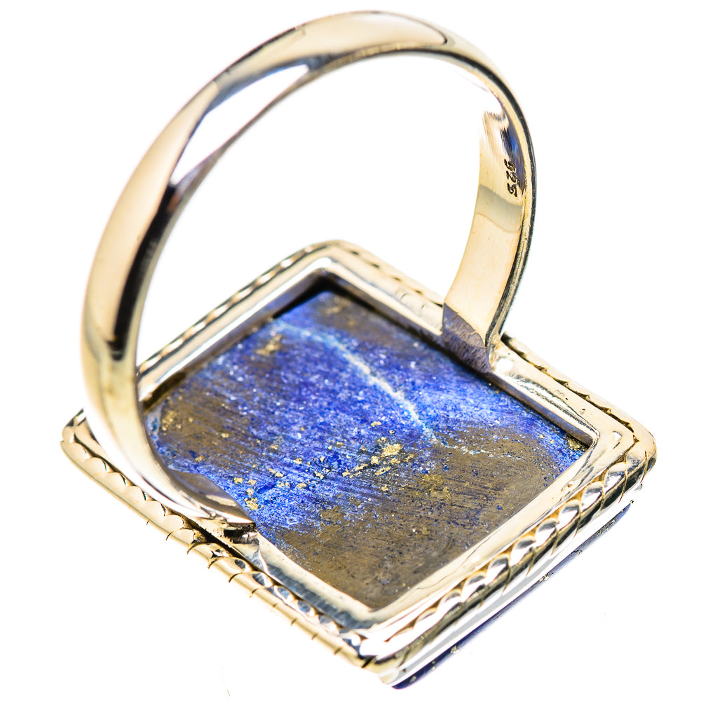 Lapis Lazuli Rings handcrafted by Ana Silver Co - RING133285 - Photo 3