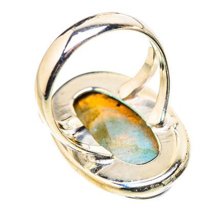 Labradorite Rings handcrafted by Ana Silver Co - RING133290 - Photo 3