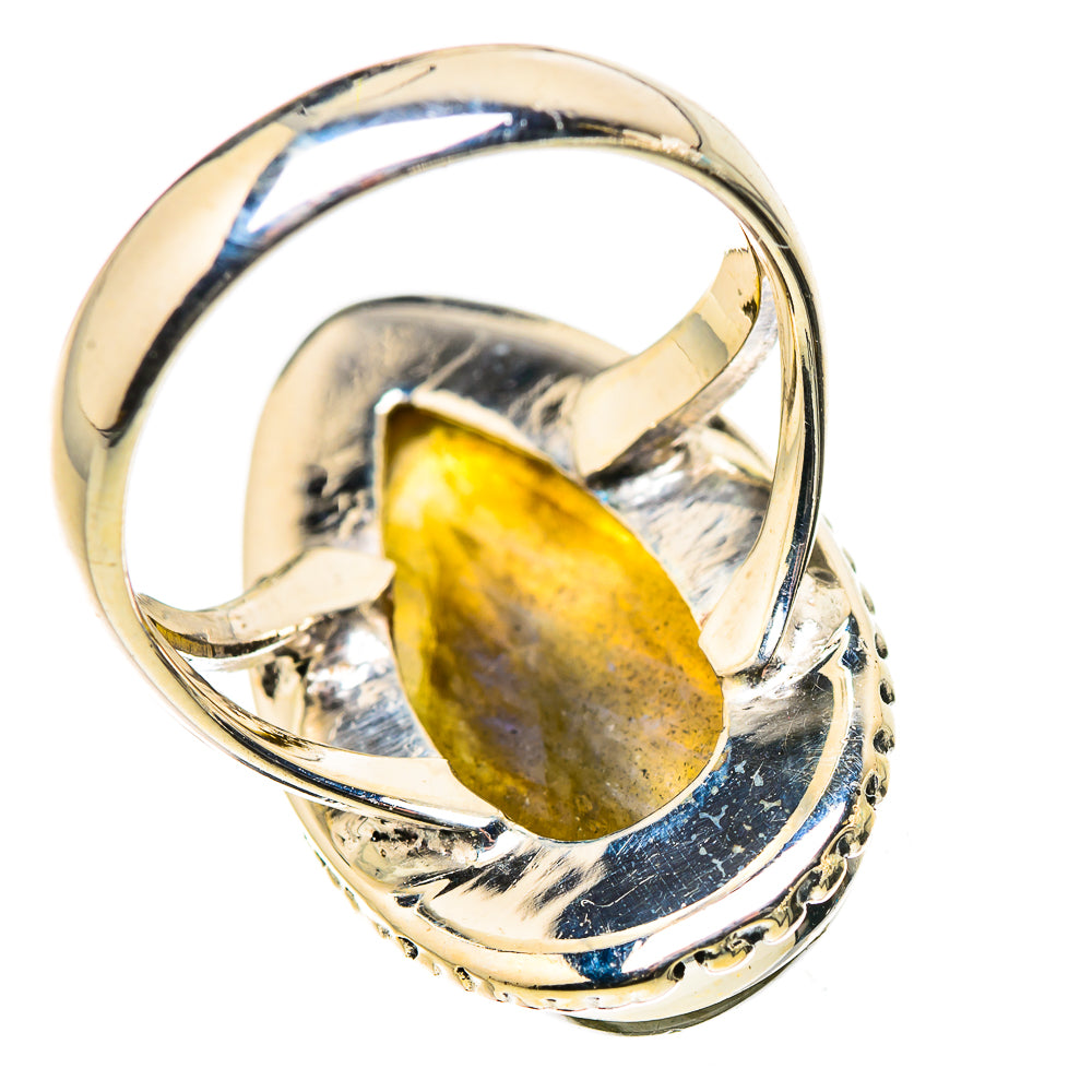 Labradorite Rings handcrafted by Ana Silver Co - RING133315 - Photo 3