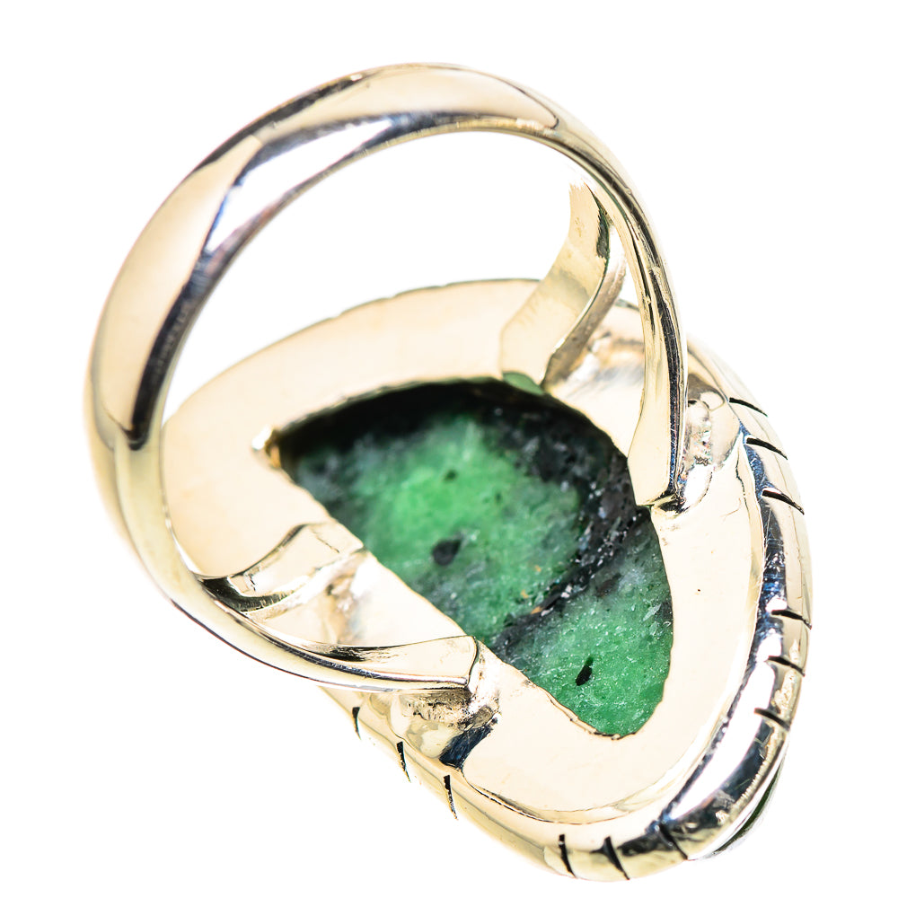 Ruby Zoisite Rings handcrafted by Ana Silver Co - RING133321 - Photo 3