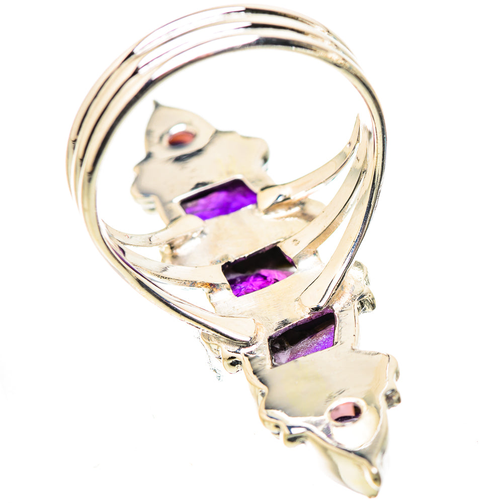 Amethyst Rings handcrafted by Ana Silver Co - RING133326 - Photo 3