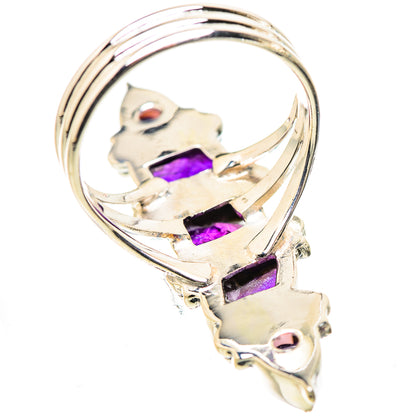 Amethyst Rings handcrafted by Ana Silver Co - RING133326 - Photo 3