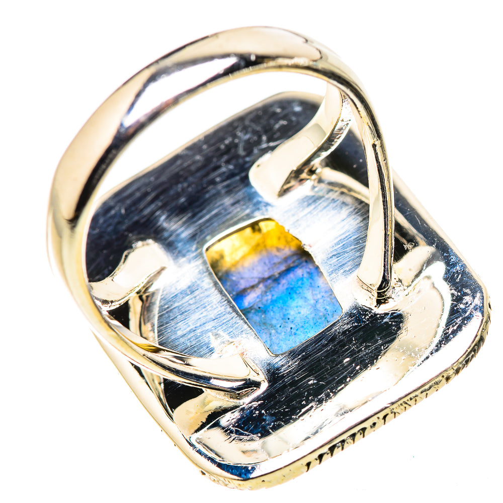 Labradorite Rings handcrafted by Ana Silver Co - RING133334 - Photo 3