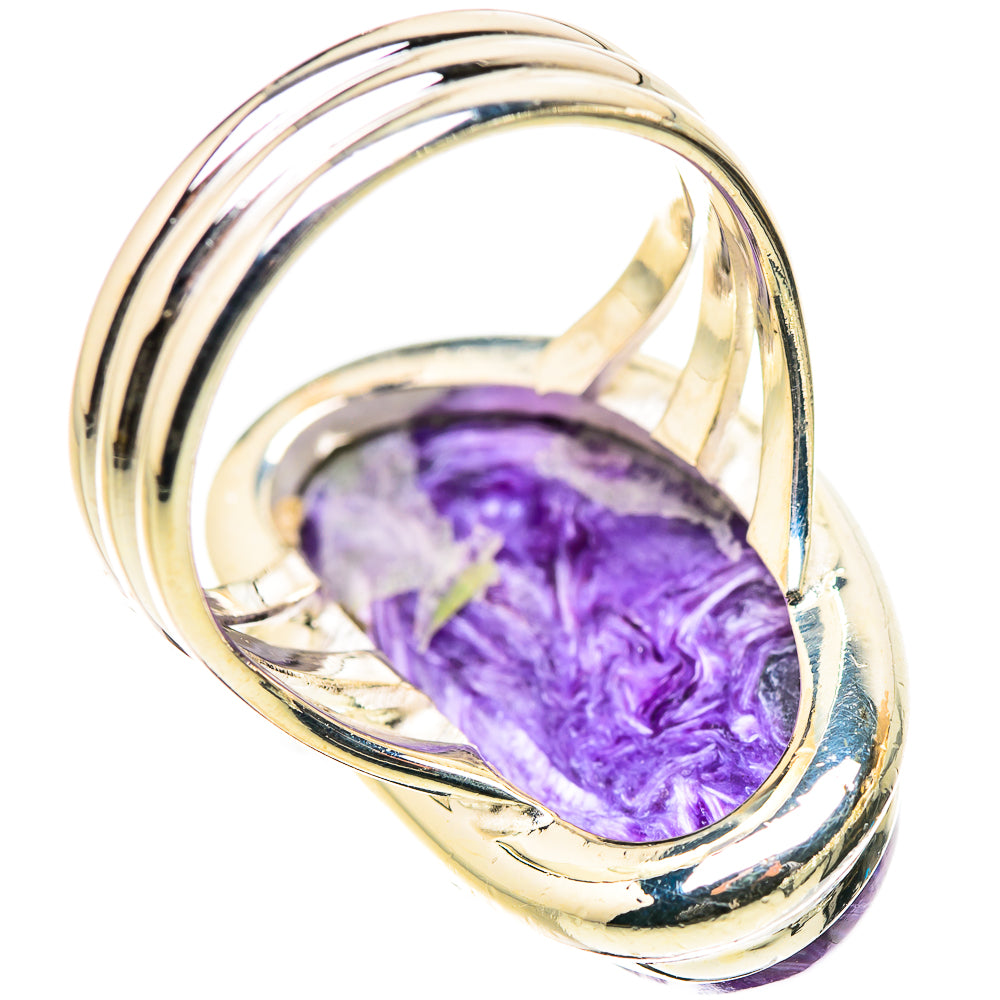 Charoite Rings handcrafted by Ana Silver Co - RING133341 - Photo 3