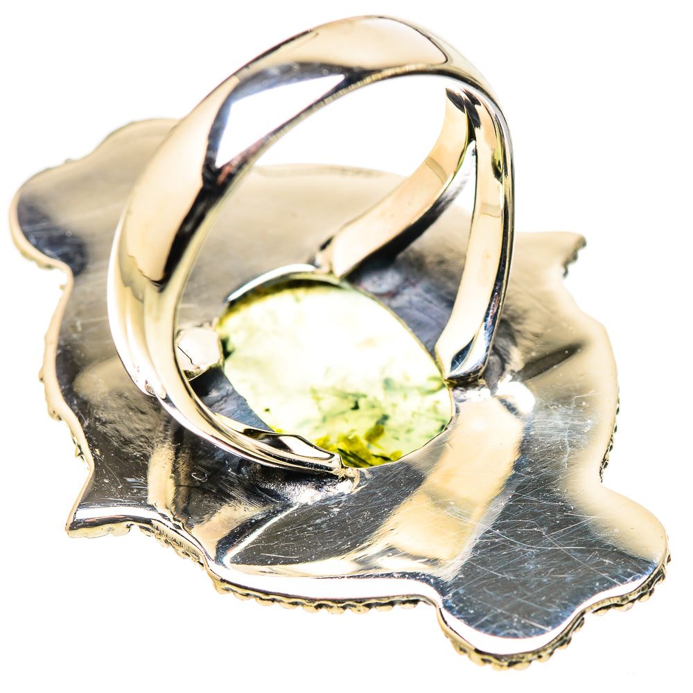 Prehnite Rings handcrafted by Ana Silver Co - RING133353 - Photo 3