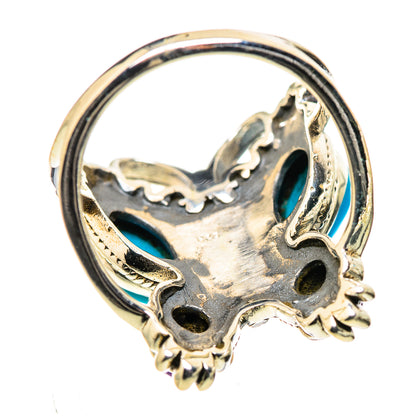 Sleeping Beauty Turquoise Rings handcrafted by Ana Silver Co - RING133360 - Photo 3