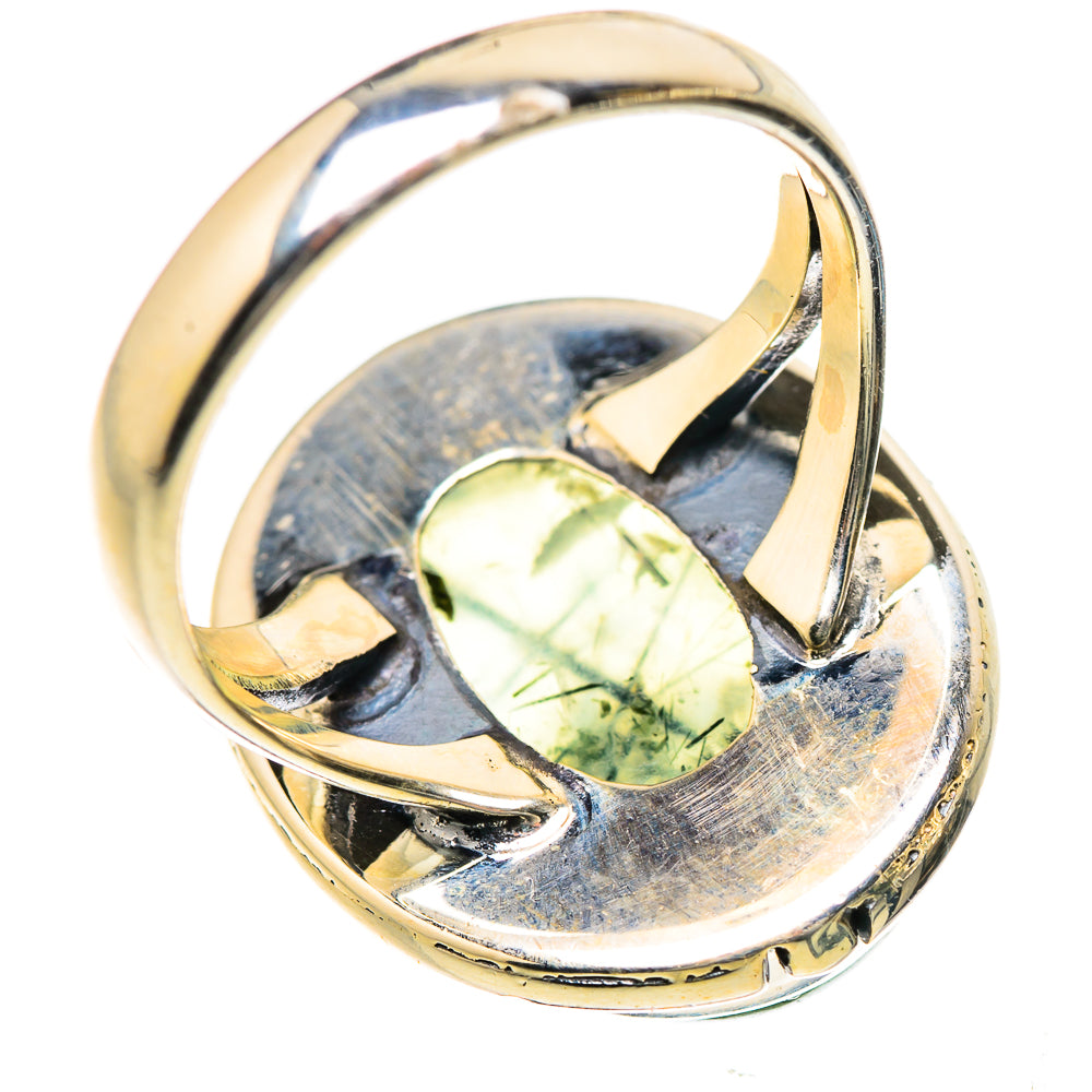 Prehnite Rings handcrafted by Ana Silver Co - RING133368 - Photo 3