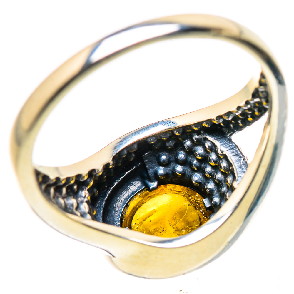 Citrine Rings handcrafted by Ana Silver Co - RING133372 - Photo 3