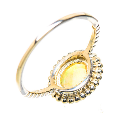 Ethiopian Opal Rings handcrafted by Ana Silver Co - RING133383 - Photo 3