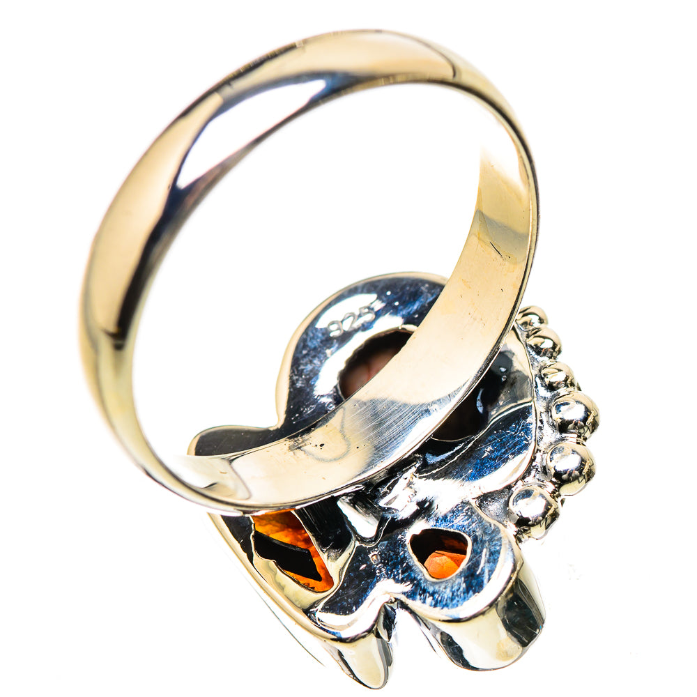 Mexican Fire Opal Rings handcrafted by Ana Silver Co - RING133384 - Photo 3