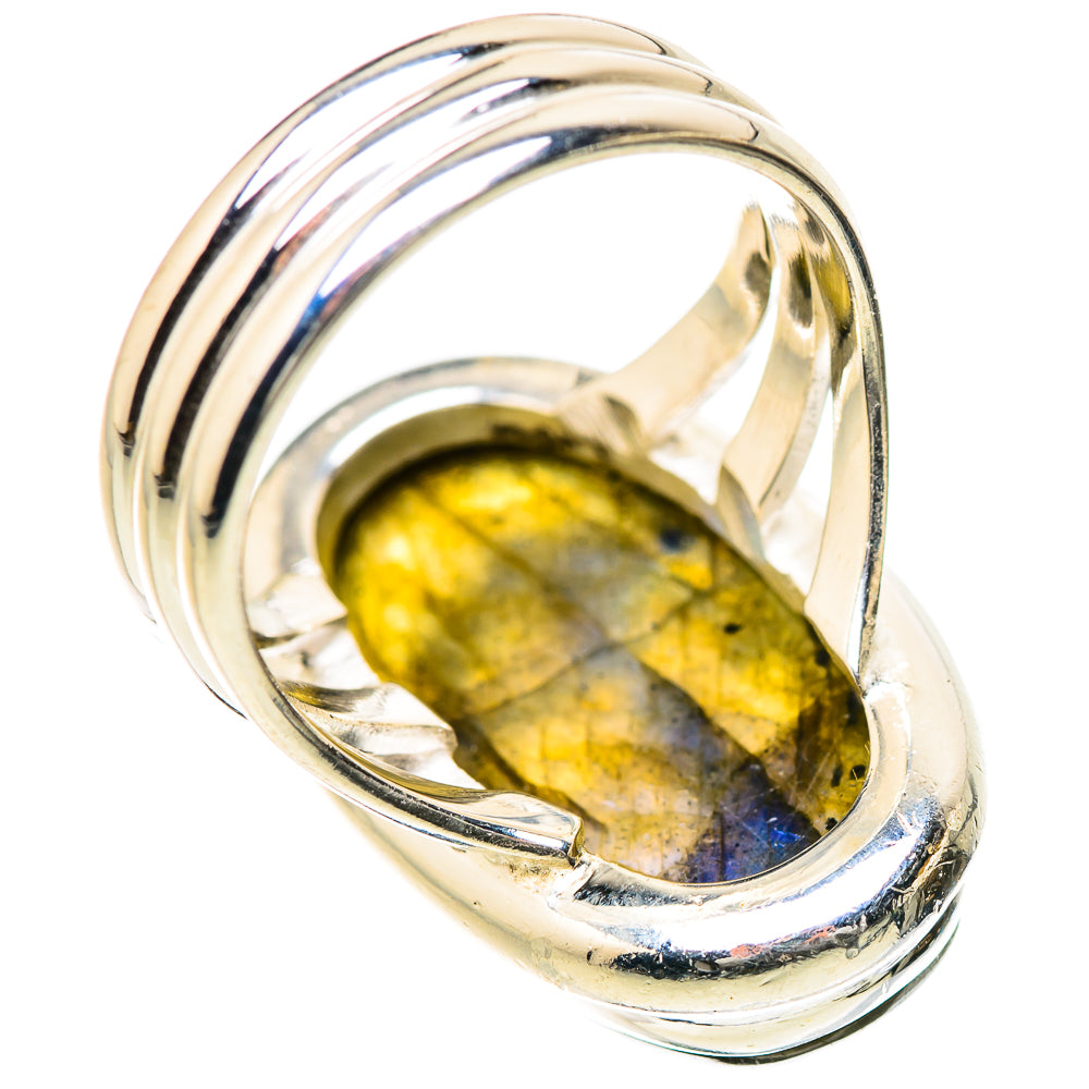 Labradorite Rings handcrafted by Ana Silver Co - RING133385 - Photo 3