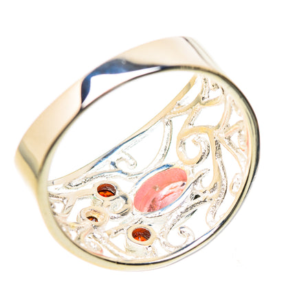 Pink Tourmaline Rings handcrafted by Ana Silver Co - RING133394 - Photo 3