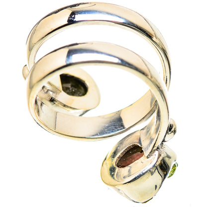 Watermelon Tourmaline Rings handcrafted by Ana Silver Co - RING133402 - Photo 3