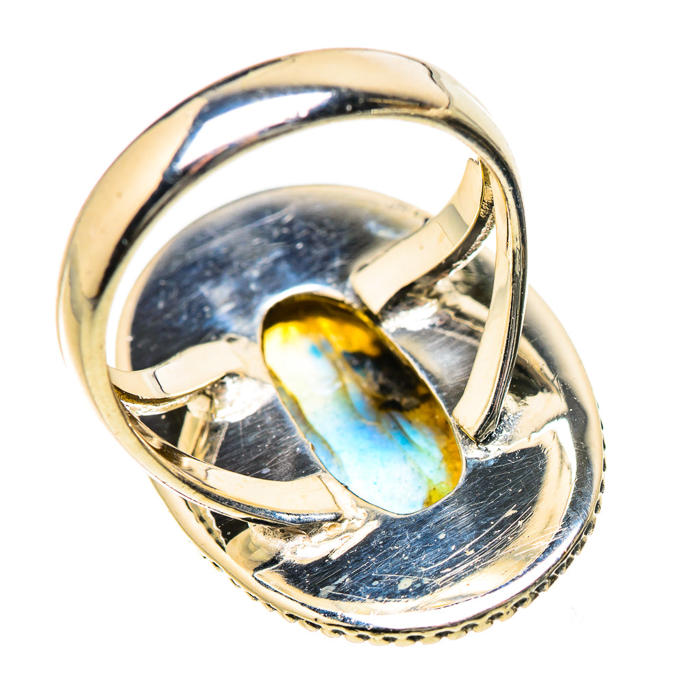 Labradorite Rings handcrafted by Ana Silver Co - RING133407 - Photo 3
